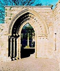 gateway to churchyard
